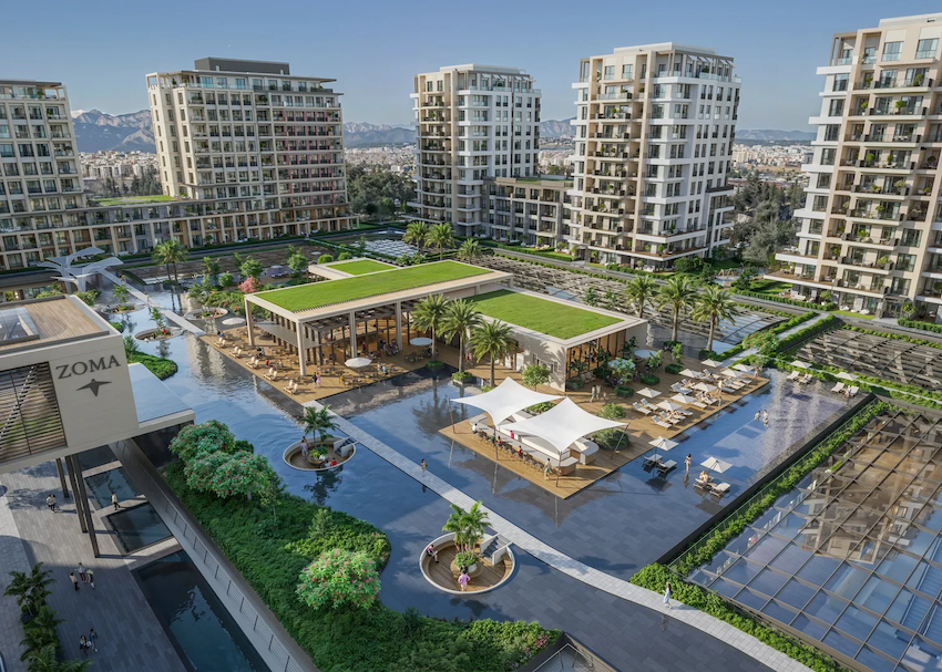 Modern Luviya Apartments for Sale in the Center of Antalya